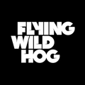 flying wild hog