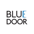 blue door