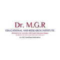 dr m g r educational research institute university
